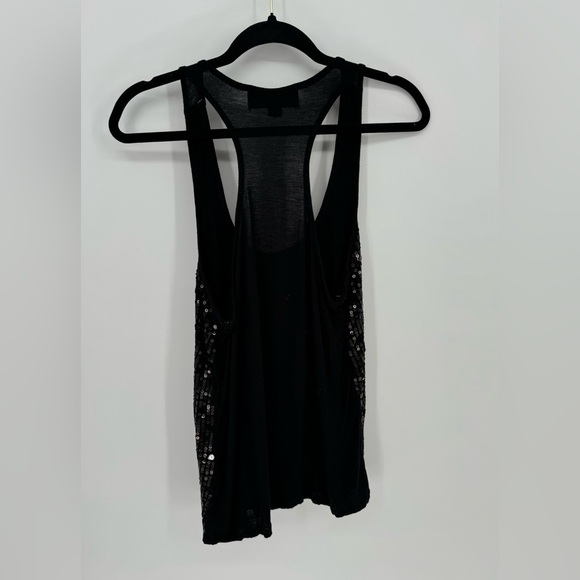 Forever 21 Black Sequins Tank Top Size Medium - Picture 3 of 10